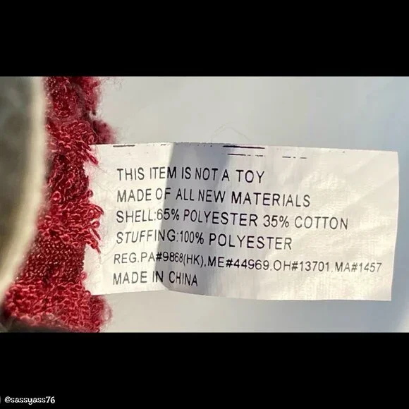 ▪️VTG▪️1990's Y2K Mixed Media Plush Santa Claus Home Decoration - Picture 7 of 9